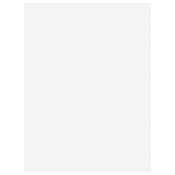 vidaXL Stretched Canvases 12 pcs White Fabric and Solid Wood Pine