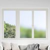 vidaXL Window Films 3 pcs Static Frosted Grey PVC