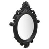 vidaXL Wall Mirror Castle Style 56x76 cm Black
