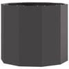 vidaXL Planter Black 60 x 60 x 50 cm Steel