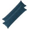 vidaXL Cushion with Pillow HOUTEN 2 pcs Blue Velvet