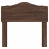 vidaXL Headboard Brown Oak 80 cm Engineered wood