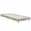 vidaXL Bed Frame without Mattress Concrete Grey 75x190 cm Small Single