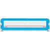 vidaXL Toddler Safety Bed Rail 150 x 42 cm Blue