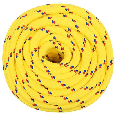 vidaXL Boat Rope Yellow 16 mm 25 m Polypropylene