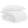 vidaXL Summer Duvet with Pillow 2 pcs White Down Feather