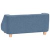 vidaXL Dog Sofa Blue 95x63x39 cm Linen