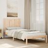 vidaXL Extra Long Bed Frame without Mattress 100x210 cm Solid Wood