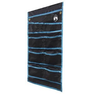 vidaXL Storage Bag with Storage Black and Blue 63.5 x 40 cm Oxford