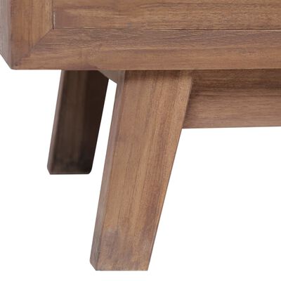 vidaXL Sideboard 100x30x68 cm Solid Teak Wood