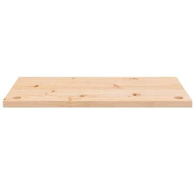 vidaXL Desk Top 80x40x2.5 cm Solid Wood Pine
