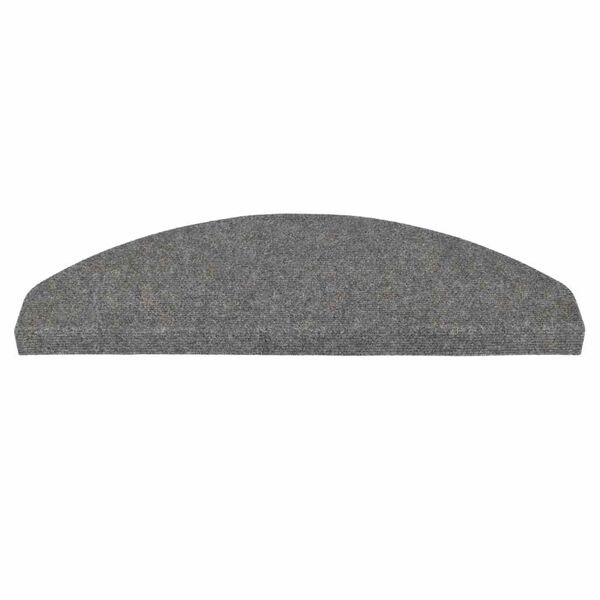 vidaXL Stair Mats Self-adhesive 20 pcs Grey 65x22.5x3.5 cm