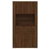 vidaXL Highboard Brown Oak Engineered Wood