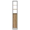 vidaXL Bathroom Cabinet Artisian Oak 40 x 30 x 180 cm Engineered Wood