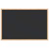 vidaXL Chalkboard with Solid Pine Wood Frame Black 60x40 cm