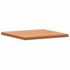 vidaXL Table Top 50x50x2.5 cm Square Solid Wood Beech
