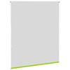 vidaXL Roller Blind Blackout Leaves Green 130x150 cm Fabric Width 126.6 cm Polyester