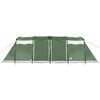 vidaXL Family Tent Tunnel 8-Person Green Waterproof