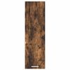 vidaXL Hanging Cabinet Smoked Oak 30 x 31 x 100 cm Engineered Wood