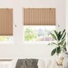 vidaXL Roller Blind with Curtains Manual Nature 140 x 220 cm Bamboo