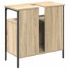 vidaXL Bathroom Cabinet Beige 60 x 30 x 60 cm Engineered wood