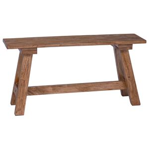 vidaXL Bench Natural 92 x 23.5 x 45.5 cm Solid Mahogany wood