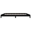 vidaXL Stack Bed without Mattress Black 100x200 cm Solid Wood Pine