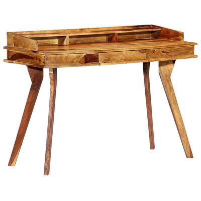 vidaXL Writing Desk 115x50x85 cm Solid Sheesham Wood