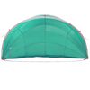 vidaXL Pool Dome Folding Manual Green 592 x 590 x 275 cm