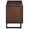 vidaXL TV Cabinet Brown 100x34x46 cm Solid Wood Mango