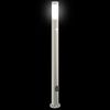 vidaXL Bollard Lights with Sensor&Outlet 3pcs 110 cm Stainless Steel IP44
