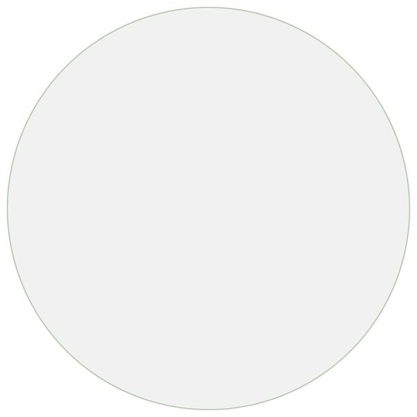 vidaXL Table Protector Matte &Oslash; 120 cm 1.6 mm PVC