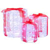 vidaXL Gift Box Decoration 3 pcs Cold white 20 x 20 x 21 cm Acrylic