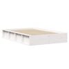 vidaXL Bed Frame White 120 x 200 cm Solid Pine Wood