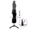 vidaXL Adjustable Dress Form Female Height Adjustable Black S Velvet