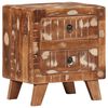 vidaXL Bedside Cabinet 2 pcs 40x32x46 cm Solid Wood Reclaimed
