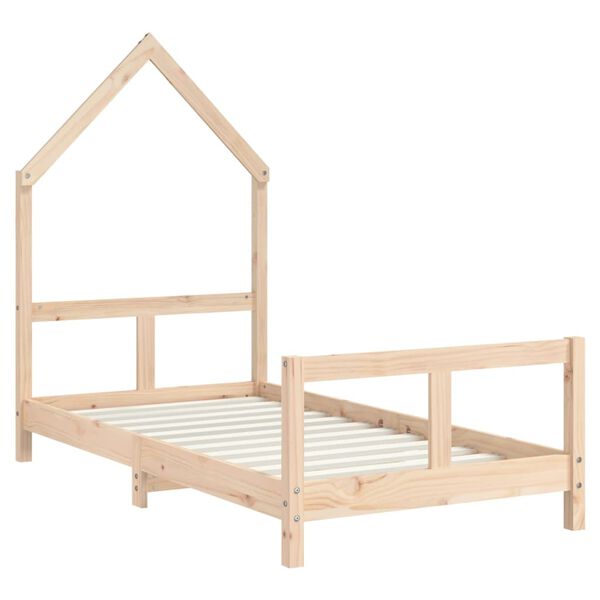 vidaXL Kids Bed Frame 80x160 cm Solid Wood Pine