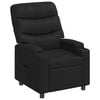 vidaXL Recliner Chair Black 75 x 93 x 102 cm Fabric