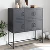 vidaXL Sideboard Anthracite 100.5x39x107 cm Steel