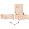vidaXL 9 Piece Garden Sofa Set Solid Wood Pine