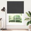 vidaXL Roller Blind Blackout Black 160x210 cm Fabric Width 156.6 cm Polyester