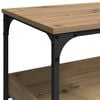 vidaXL Kitchen Trolley Artisan Oak 60 x 41 x 80.5 cm Engineered Wood