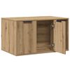 vidaXL Cat Litter Box Enclosure Artisian Oak 80x50x45 cm Engineered Wood