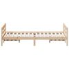 vidaXL Bed Frame without Mattress 120x200 cm Solid Wood Pine