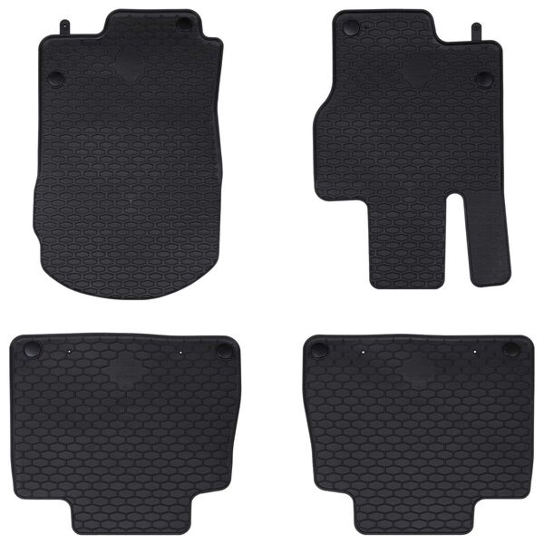 vidaXL Car Mat 4 pcs Black suitable for MB GLE , GLS 2019- Rubber