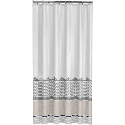 Sealskin Shower Curtain Marrakech 180 cm Silver 235281318