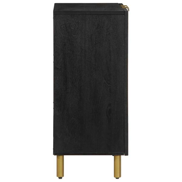 vidaXL Sideboard Black 60x33x75 cm Engineered Wood