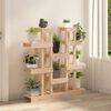 vidaXL Plant Stand 104.5x25x109.5 cm Solid Wood Pine