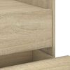 vidaXL Bedside Cabinet Sonoma Oak 45x50x50 cm Engineered Wood