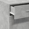 vidaXL Sideboard Concrete Grey 50x42.5x93 cm Engineered Wood